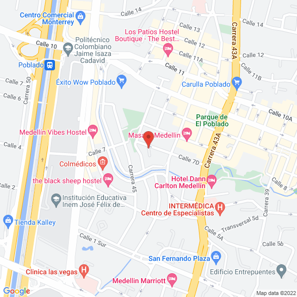 Mapa de Agencia De Seguros Valencia Jiménez Y Cía. Ltda