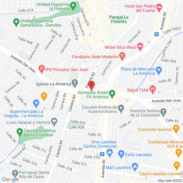 Mapa de Activa Litografía