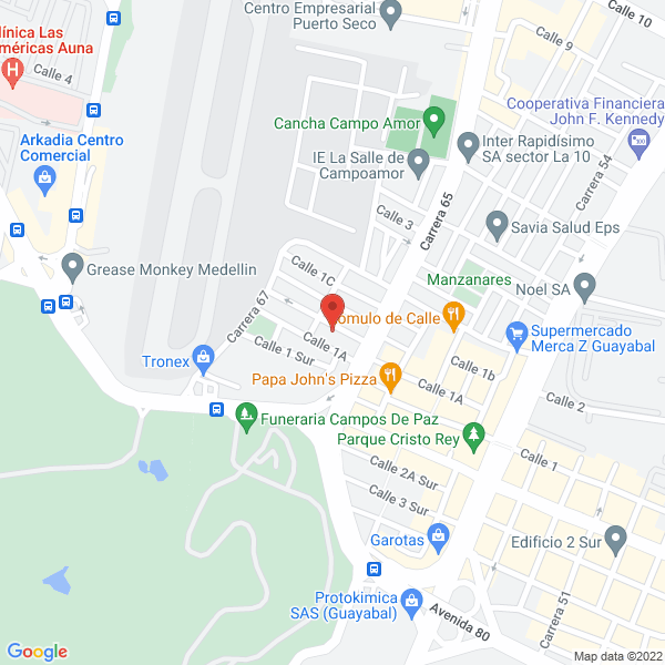 Mapa de Agricultura Correa Corporation S.A.S