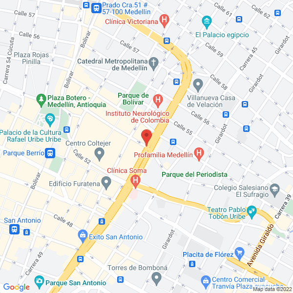 Mapa de Agencia De Aduanas Banaduana S.A.S
