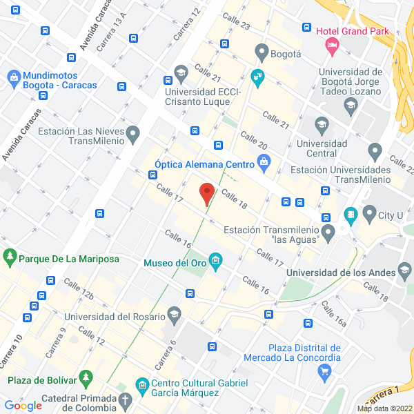 Mapa de Agencia General De Seguros Raider Ltda.