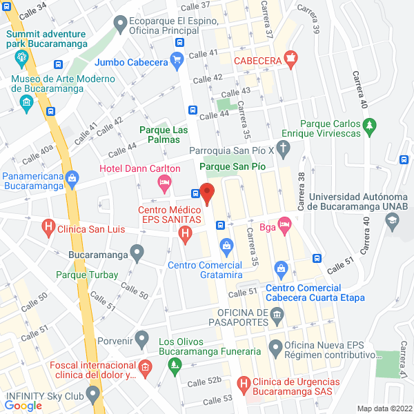 Map of Agencia De Viajes Paraíso Colombia