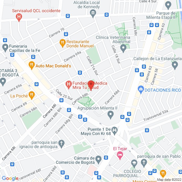 Mapa de Agroforsal Ltda.