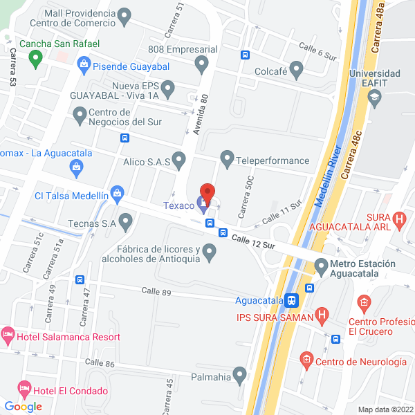 Mapa de Agropecuaria Jaiglo S.A.