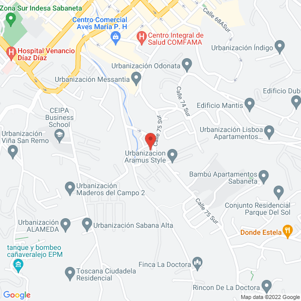 Mapa de Agropecuaria Porcigan S.A.S