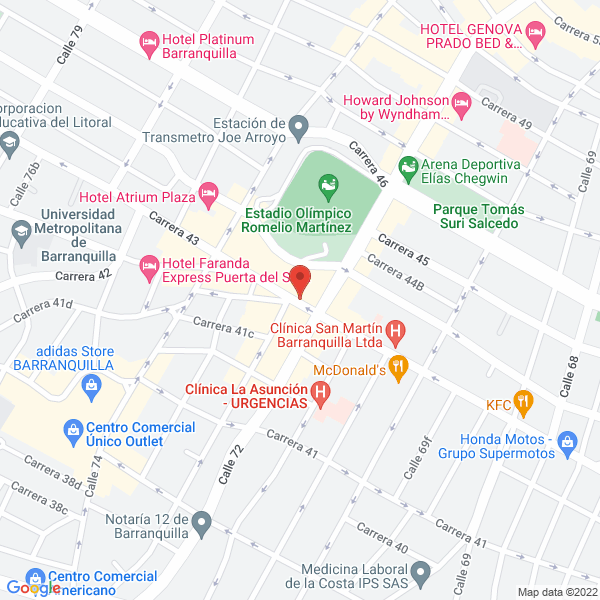 Map of Aidcon Ltda.