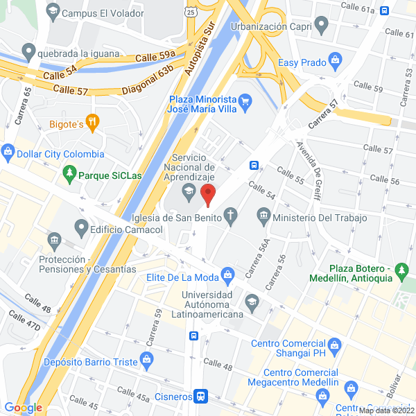 Mapa de Agencia De Remates El Padrino