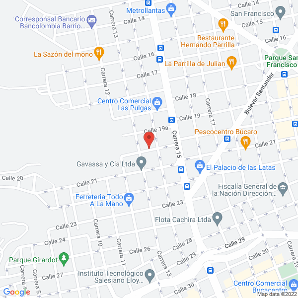 Map of Agrotec Ltda.