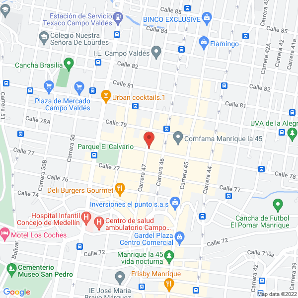 Mapa de Agrotienda Diana Lujan