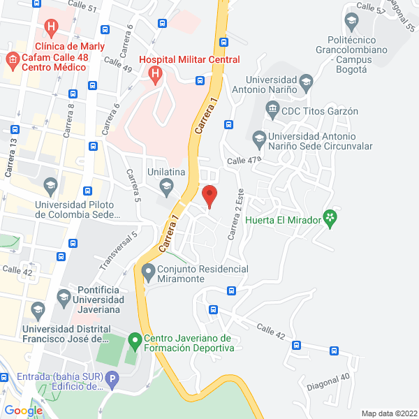 Mapa de Agrupación Alegría Vallenata