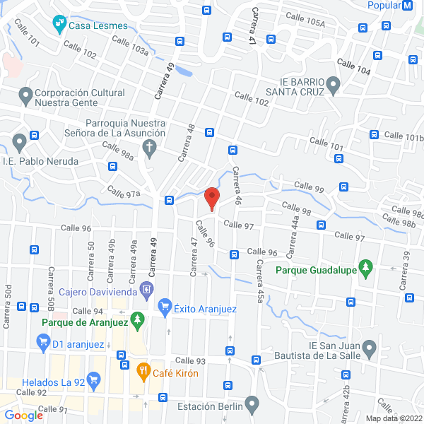 Mapa de Agrupacion Mariachi Colombia