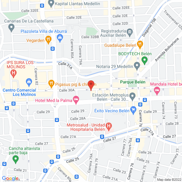 Mapa de Agrupación De Cuerdas Punto Gel