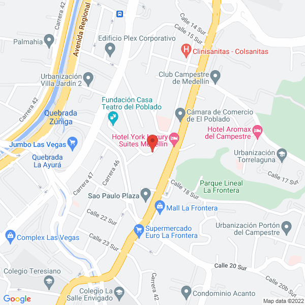 Mapa de Air Photo Colombia