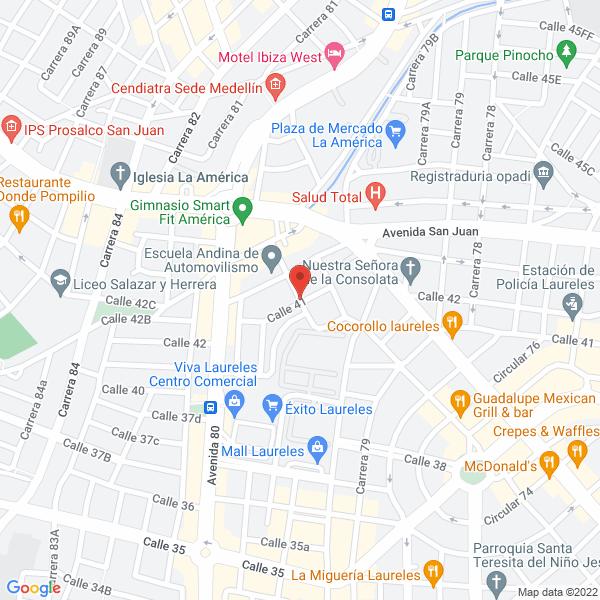 Mapa de Alegrias Y Crayolas Centro Infantil