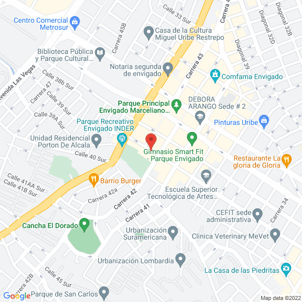 Mapa de Alejo Videos