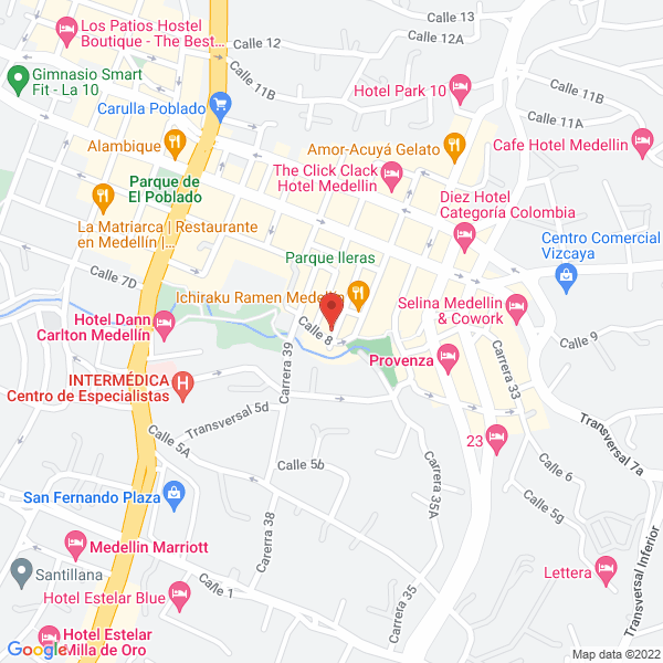 Mapa de Aleriant S.A.S.