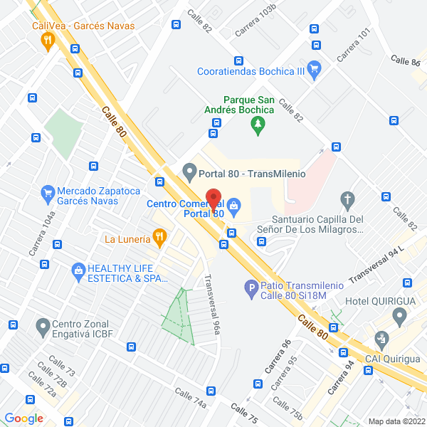 Mapa de Alex Deko S.A.S.