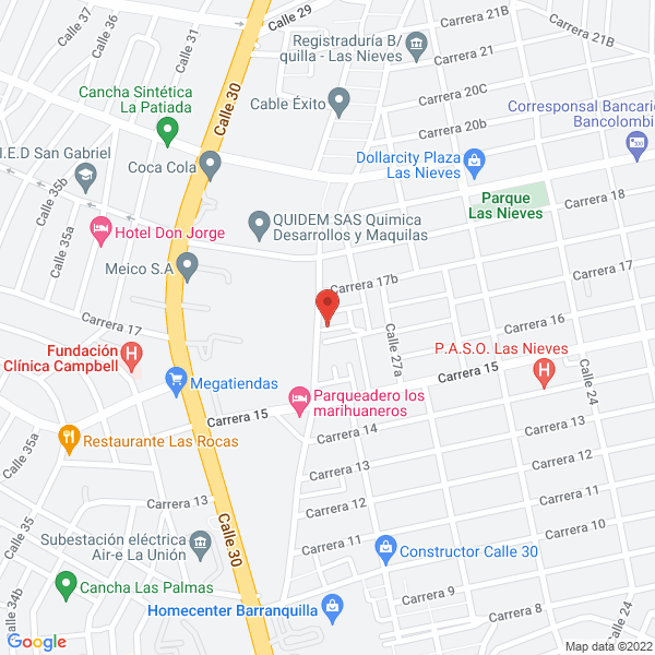 Map of Alex Varela Banquetes Y Bufetes