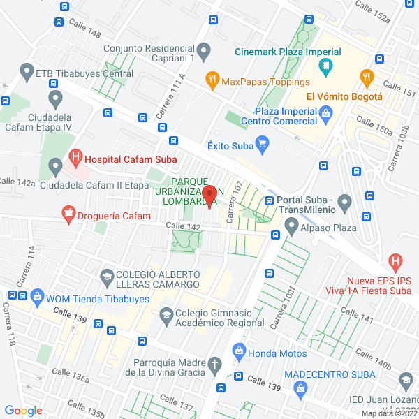 Mapa de Alexandra Vargas - Sharis Decoración