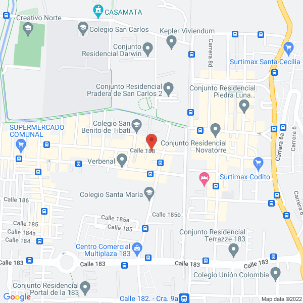 Mapa de Alfa Demolición Ltda.