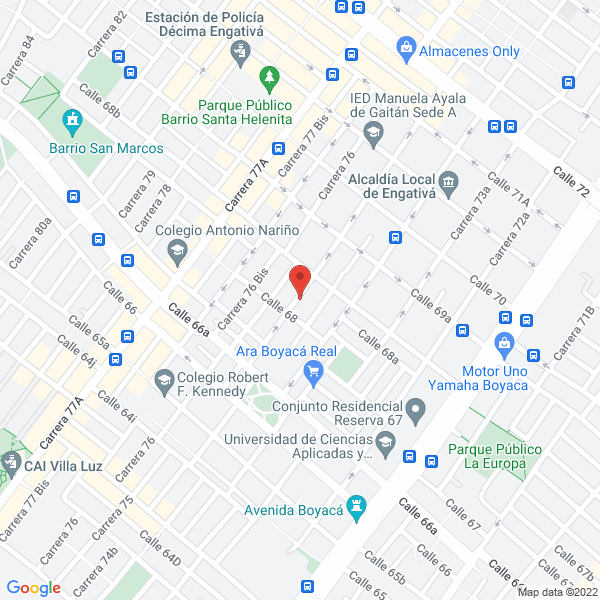 Mapa de All Pack Service Ltda.