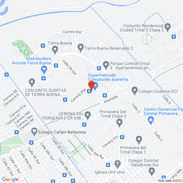 Mapa de All Technological Services Ats S.A.S.