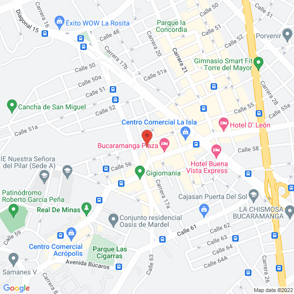 Map of Agencia Punto Frio La 17