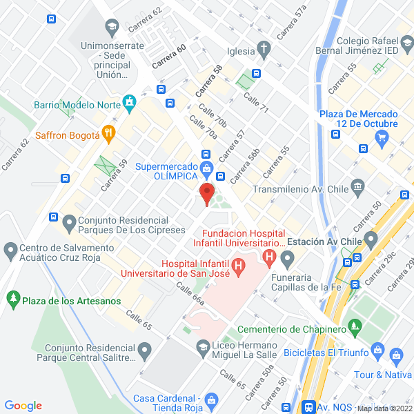 Mapa de Aguafresh E.U.