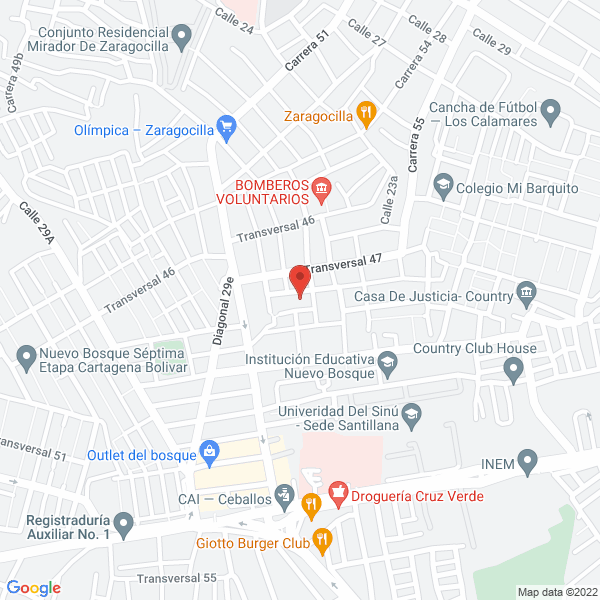 Map of Aguas & Aguas Cía Ltda