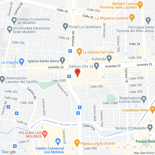 Mapa de Aic Gestión Integral