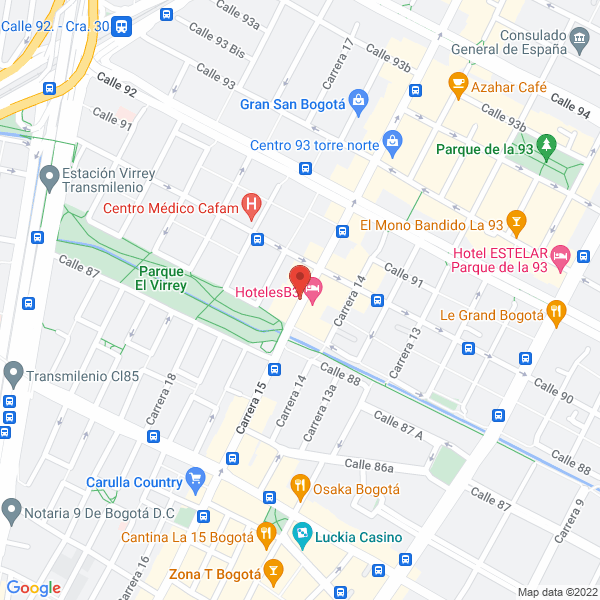 Mapa de Almacén Blazer Femme