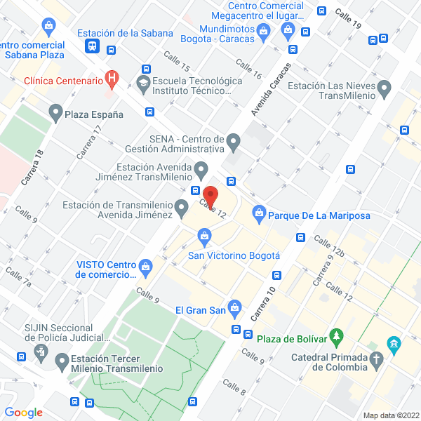 Mapa de Almacen Camisas Y Pantalones