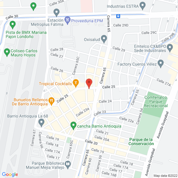 Mapa de Almacén De Compra Venta La 60