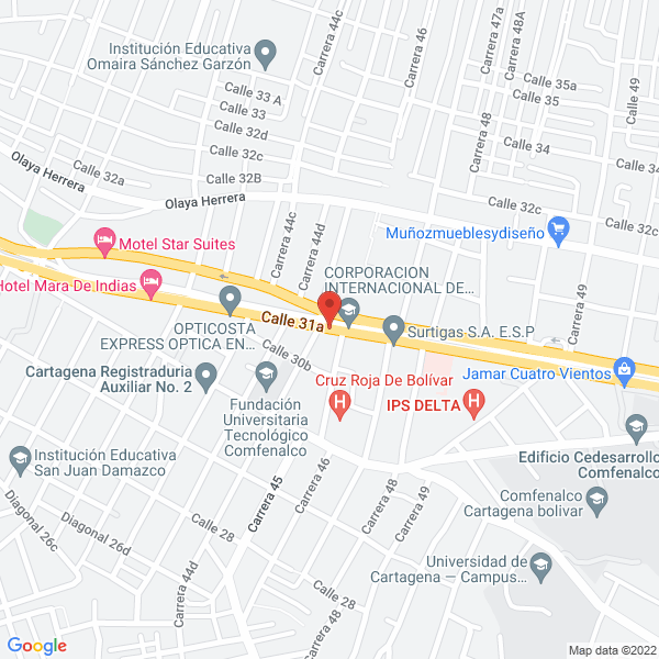 Map of Almacén Belleza Real
