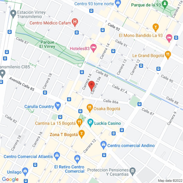 Mapa de Almacén Bombay