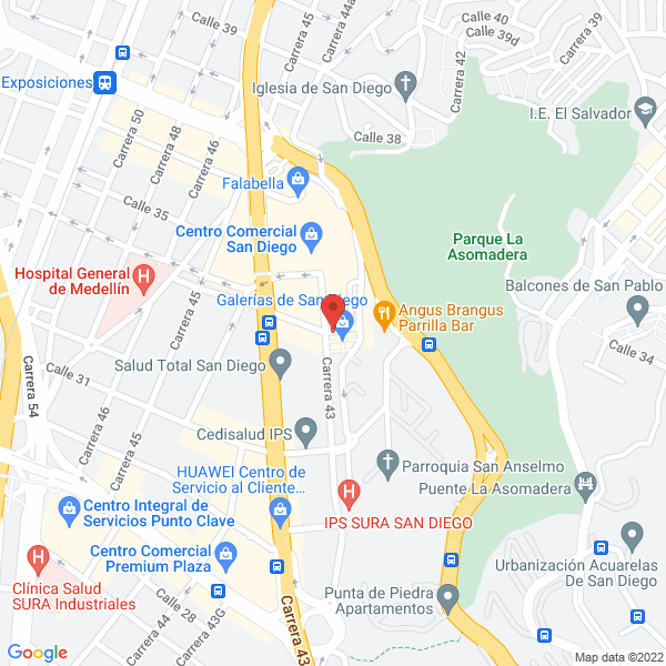 Mapa de Almacén Distorsión