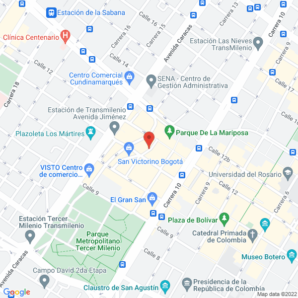 Mapa de Almacen Distribuidora La Linea