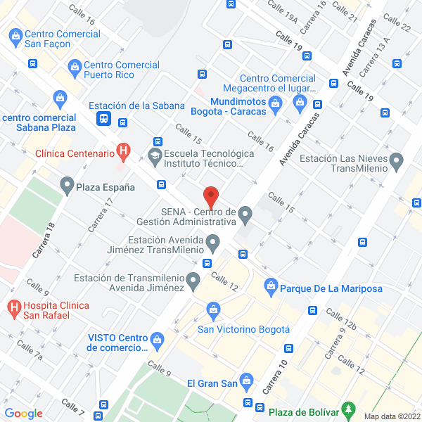 Mapa de Almacén El Cartón