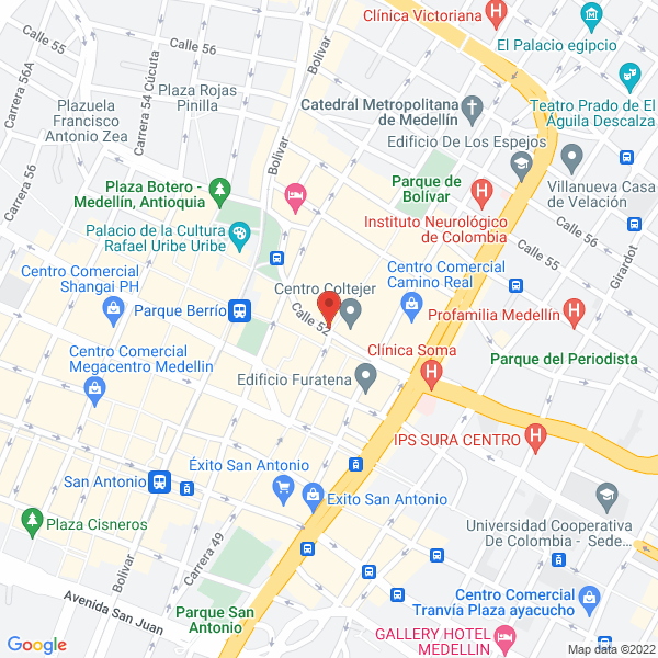 Mapa de Almacen El Deportista