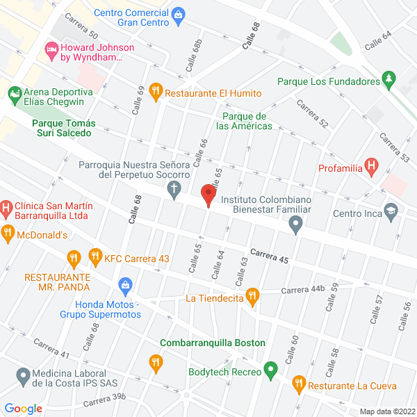 Map of Almacen Electri Servicios Jv