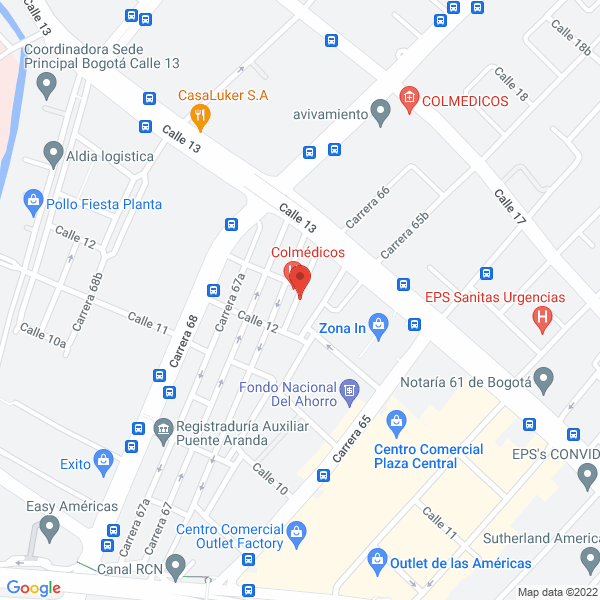 Mapa de Aguimpre Y Cía. Ltda.