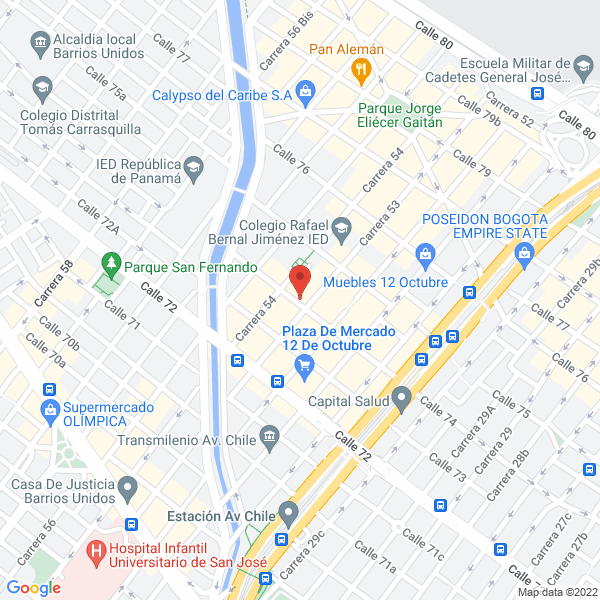 Mapa de Agustín Torres Y Cía. Ltda.