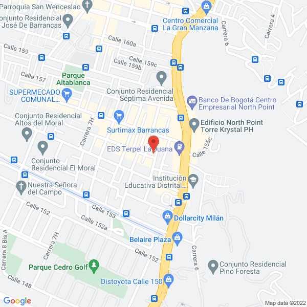 Mapa de Alimentos Don Quijote S.A.S