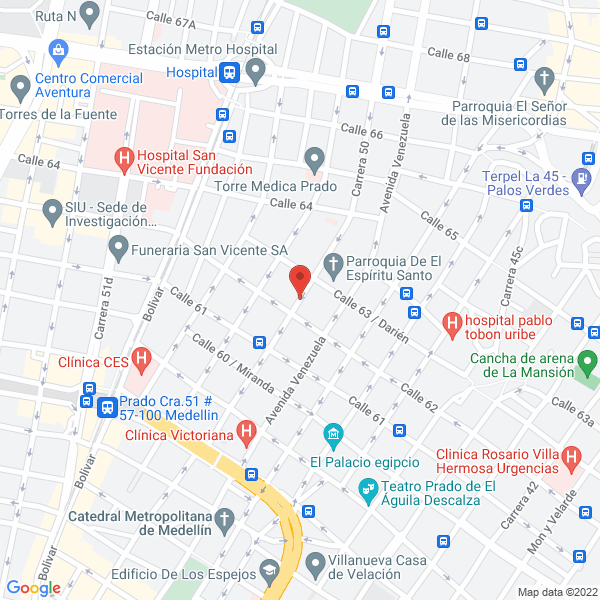 Mapa de Alimentos La Hacienda Cárnicos Bello Hato S.A.S
