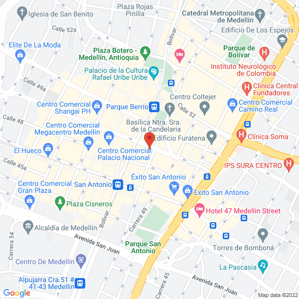Mapa de Multienlace S.A.