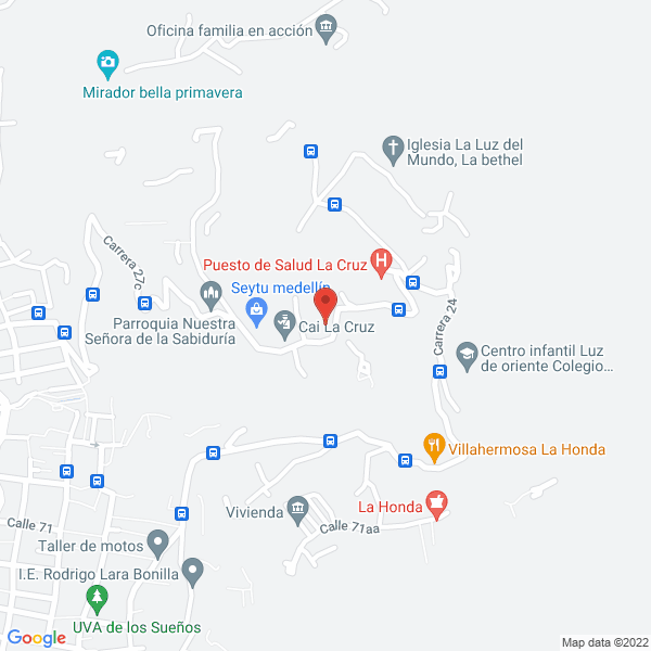 Mapa de Alcuadrado Construcciones S.A