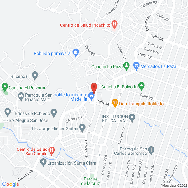 Mapa de Alfa Droguería