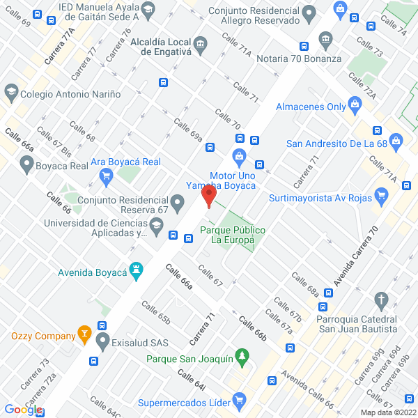 Mapa de Alfe Cocinas Integrales