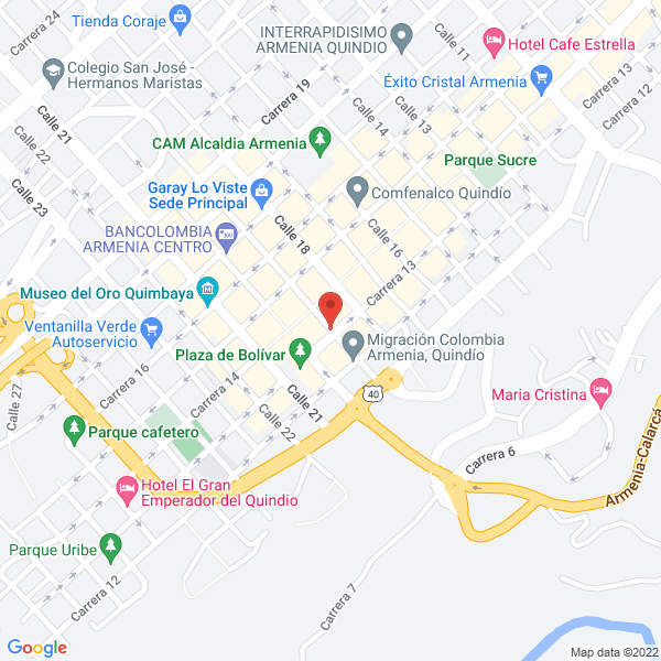 Map of Alfonso Avila María Victoria