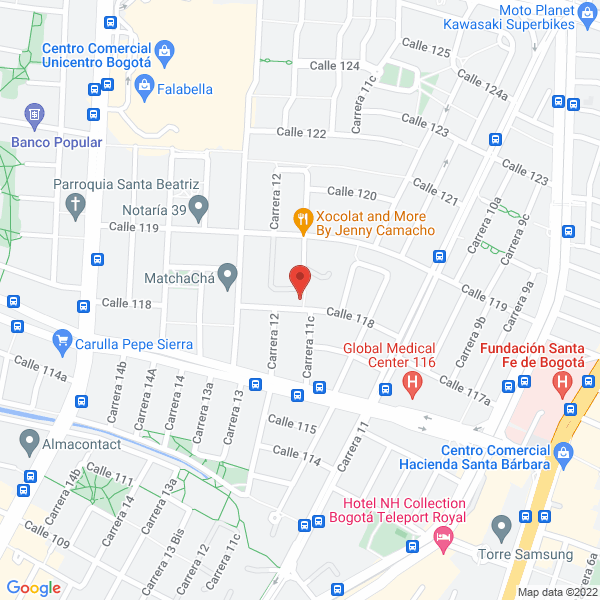 Mapa de Alianza Farmacéutica S.A.S.